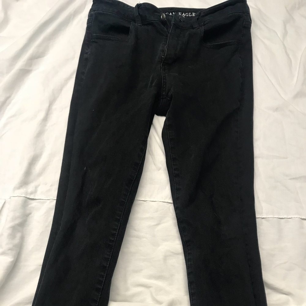 BLACK AMERICAN EAGLE JEANS